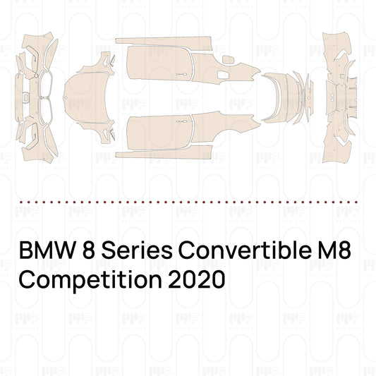 Voorgesneden PPF BMW 8 Series Convertible M8 Competition 2020