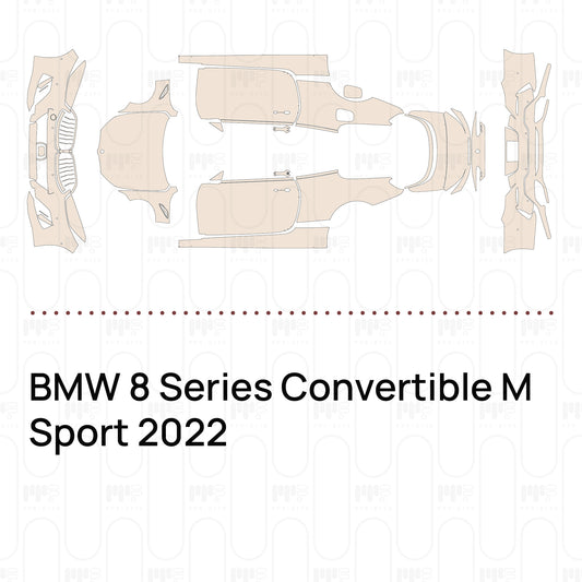 Voorgesneden PPF BMW 8 Series Convertible M Sport 2022