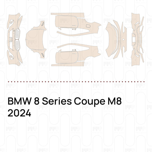 Voorgesneden PPF BMW 8 Series Coupe M8 2024