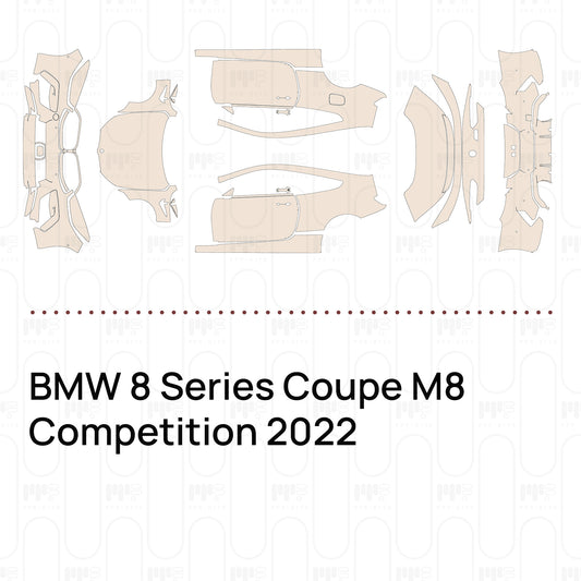 Voorgesneden PPF BMW 8 Series Coupe M8 Competition 2022