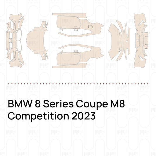 Voorgesneden PPF BMW 8 Series Coupe M8 Competition 2023