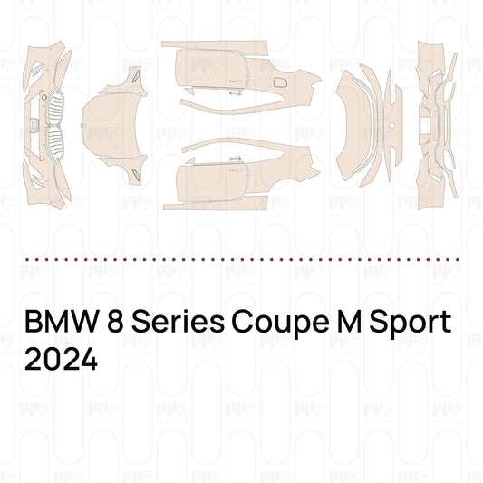Voorgesneden PPF BMW 8 Series Coupe M Sport 2024