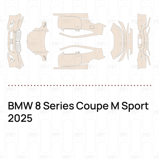 Voorgesneden PPF BMW 8 Series Coupe M Sport 2025