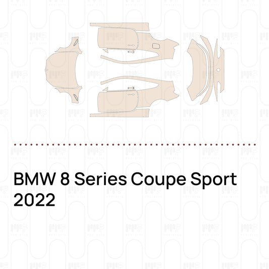 Voorgesneden PPF BMW 8 Series Coupe Sport 2022