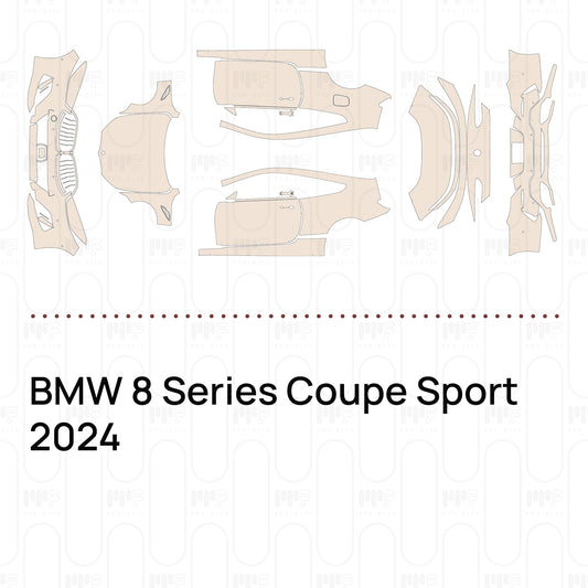 Voorgesneden PPF BMW 8 Series Coupe Sport 2024