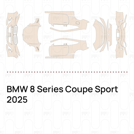 Voorgesneden PPF BMW 8 Series Coupe Sport 2025