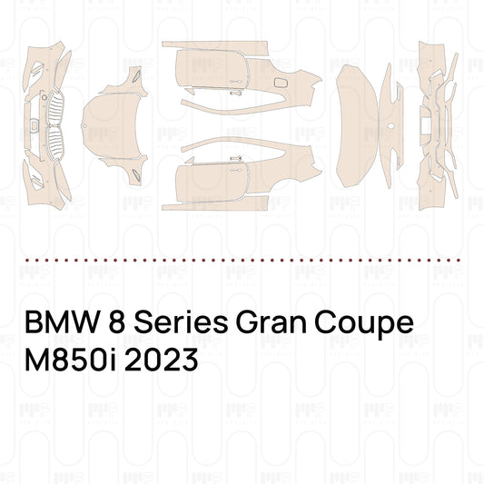 Voorgesneden PPF BMW 8 Series Gran Coupe M850i 2023