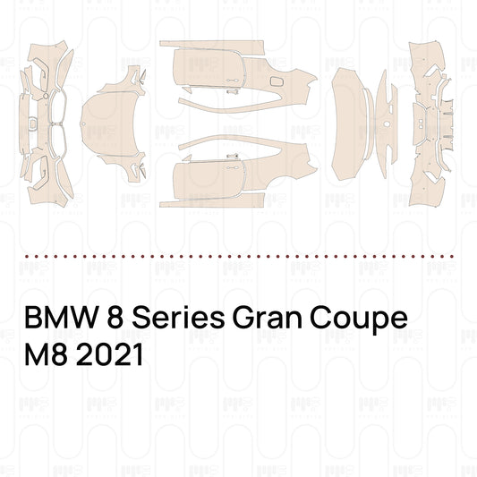 Voorgesneden PPF BMW 8 Series Gran Coupe M8 2021