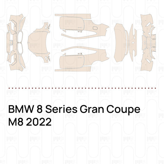 Voorgesneden PPF BMW 8 Series Gran Coupe M8 2022