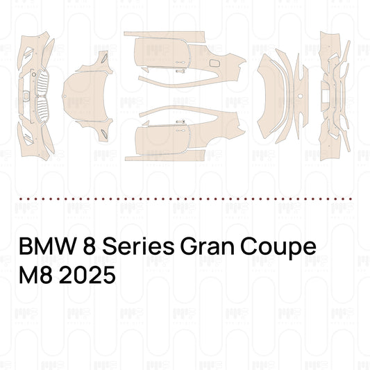 Voorgesneden PPF BMW 8 Series Gran Coupe M8 2025