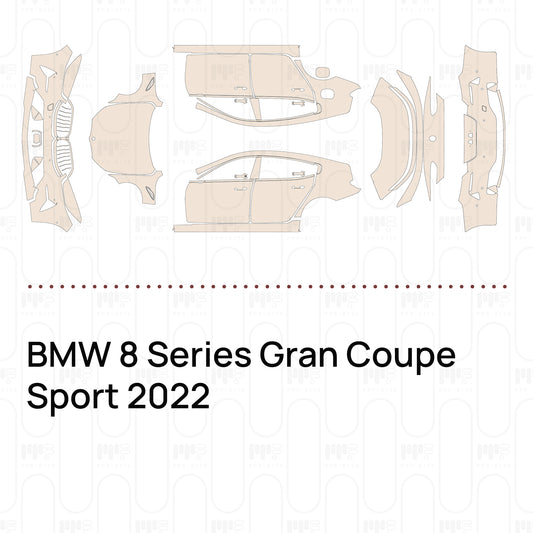 Voorgesneden PPF BMW 8 Series Gran Coupe Sport 2022