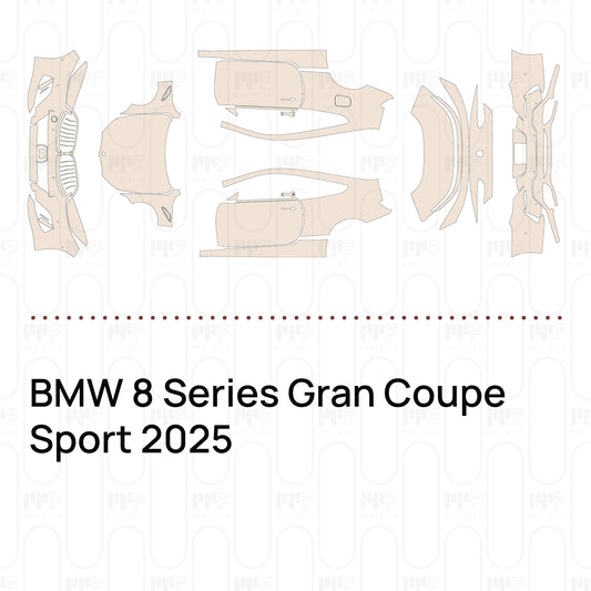 Voorgesneden PPF BMW 8 Series Gran Coupe Sport 2025