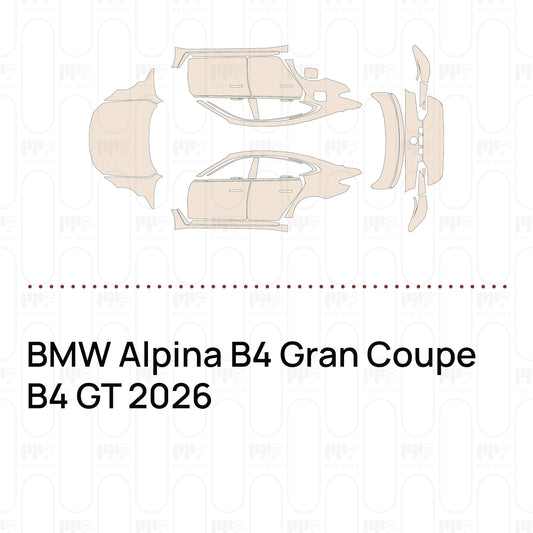 Voorgesneden PPF BMW Alpina B4 Gran Coupe B4 GT 2026