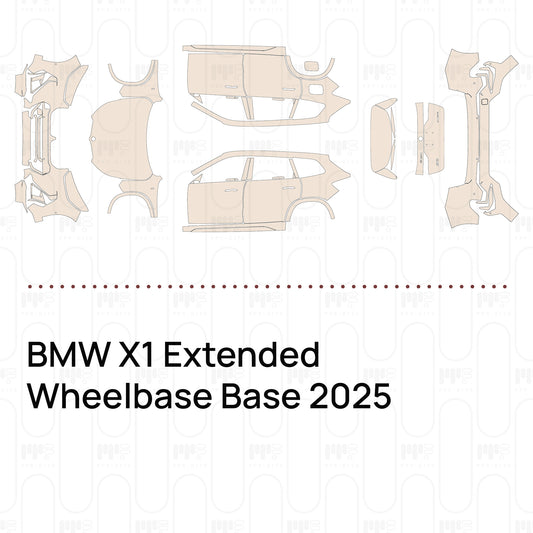 Voorgesneden PPF BMW X1 Extended Wheelbase Base 2025