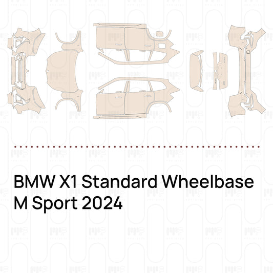 Voorgesneden PPF BMW X1 Standard Wheelbase M Sport 2024