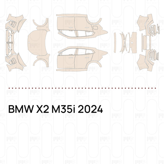 Voorgesneden PPF BMW X2 M35i 2024