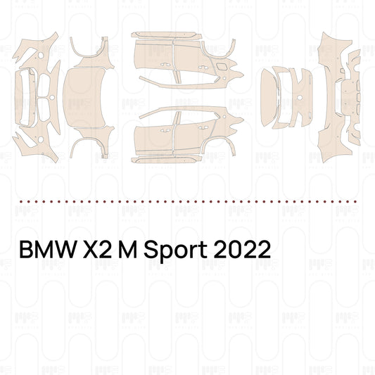 Voorgesneden PPF BMW X2 M Sport 2022