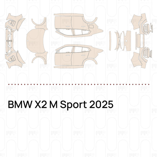 Voorgesneden PPF BMW X2 M Sport 2025