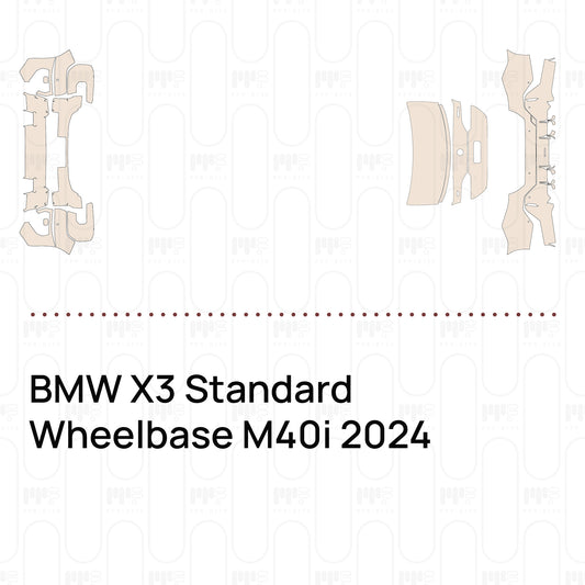 Voorgesneden PPF BMW X3 Standard Wheelbase M40i 2024