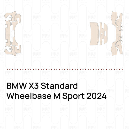 Voorgesneden PPF BMW X3 Standard Wheelbase M Sport 2024