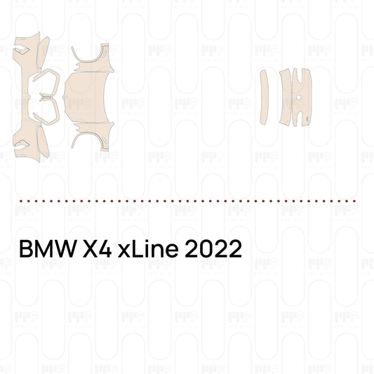 Voorgesneden PPF BMW X4 xLine 2022