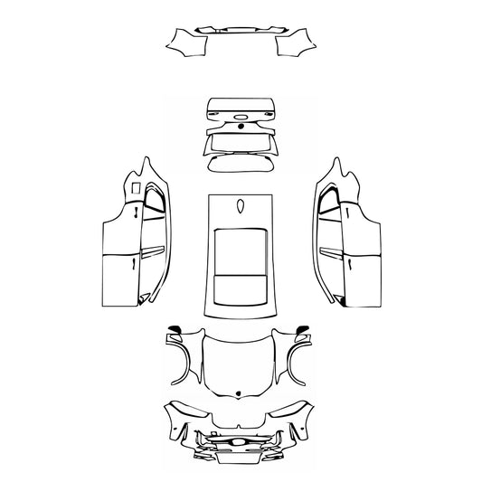 Pre-Cut PPF BMW X5 Standard Wheelbase xLine 2025 - PPF-Kits