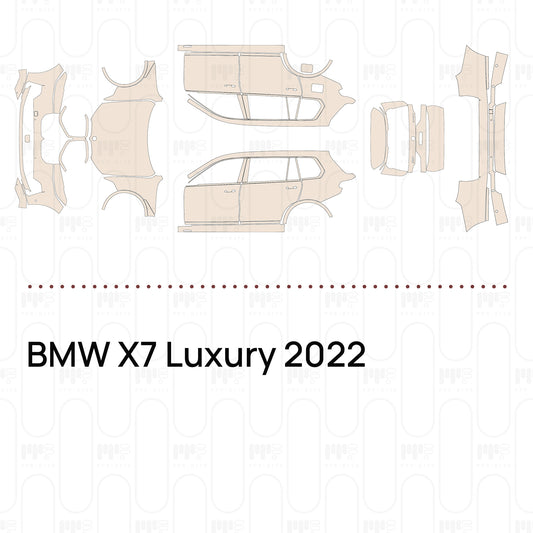Voorgesneden PPF BMW X7 Luxury 2022