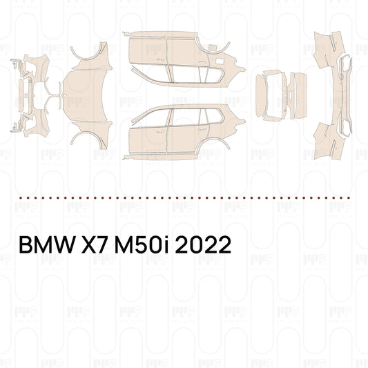 Voorgesneden PPF BMW X7 M50i 2022
