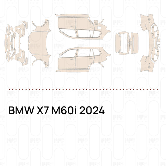 Voorgesneden PPF BMW X7 M60i 2024