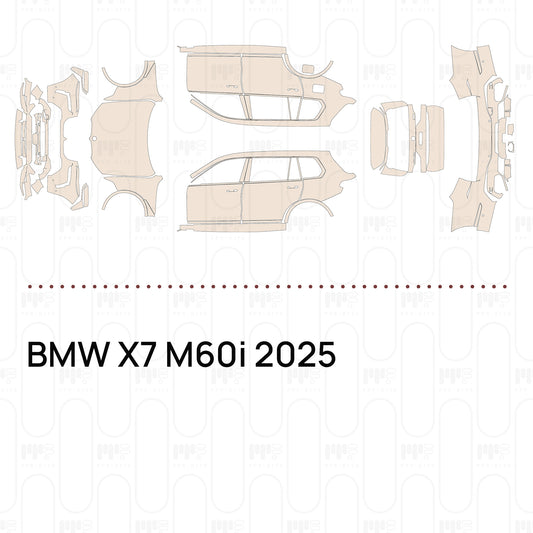 Voorgesneden PPF BMW X7 M60i 2025