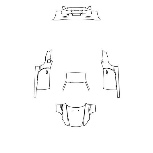 Pre-Cut PPF BMW Z4 M Sport 2014 - PPF-Kits