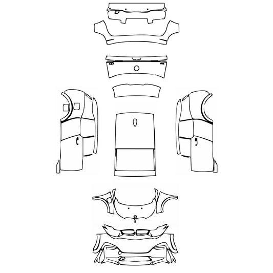 Pre-Cut PPF BMW i3S 2022 - PPF-Kits