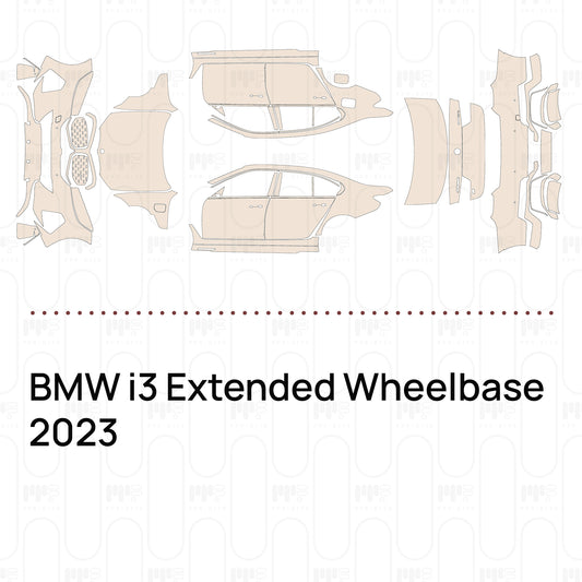 Voorgesneden PPF BMW i3 Extended Wheelbase 2023