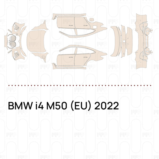 Voorgesneden PPF BMW i4 M50 (EU) 2022