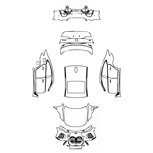 Pre-Cut PPF BMW i4 M50(EU) 2022 - PPF-Kits