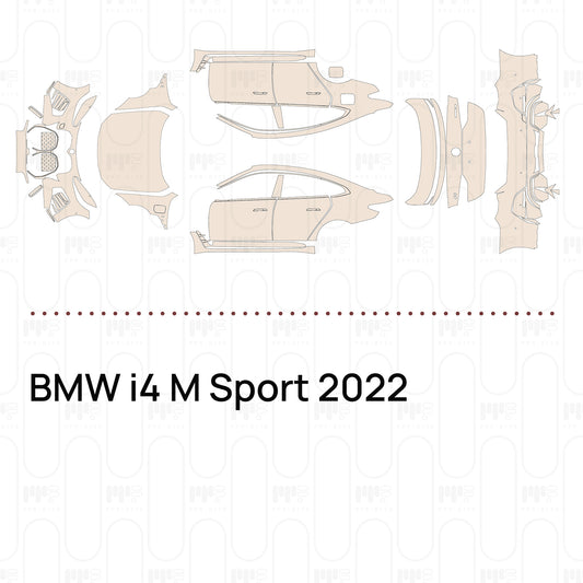 Voorgesneden PPF BMW i4 M Sport 2022