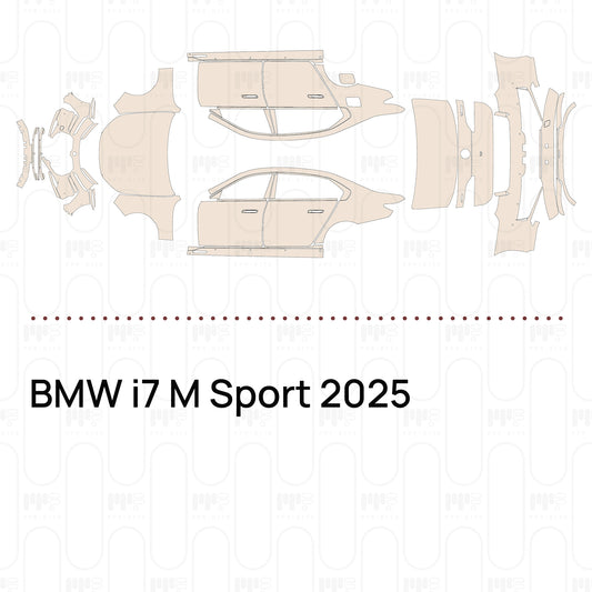 Voorgesneden PPF BMW i7 M Sport 2025