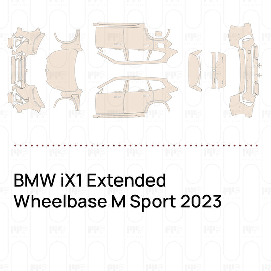 Voorgesneden PPF BMW iX1 Extended Wheelbase M Sport 2023