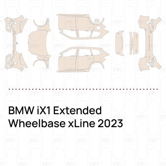 Voorgesneden PPF BMW iX1 Extended Wheelbase xLine 2023