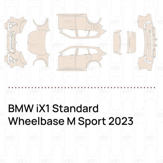 Voorgesneden PPF BMW iX1 Standard Wheelbase M Sport 2023