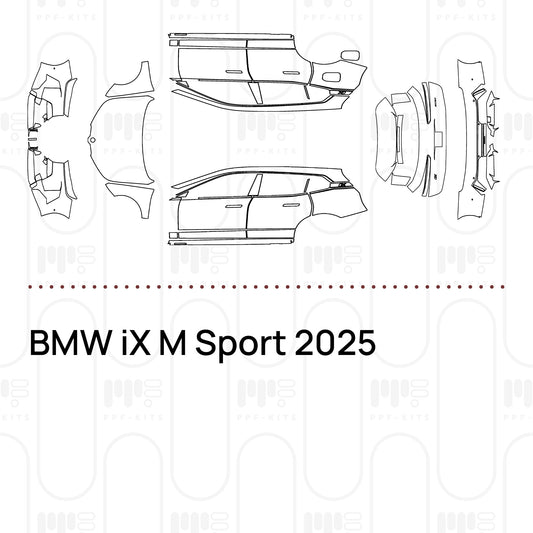 Voorgesneden PPF BMW iX M Sport 2025