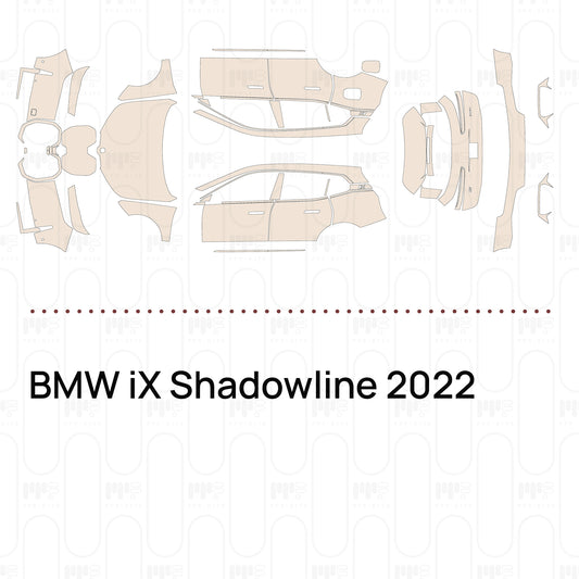 Voorgesneden PPF BMW iX Shadowline 2022