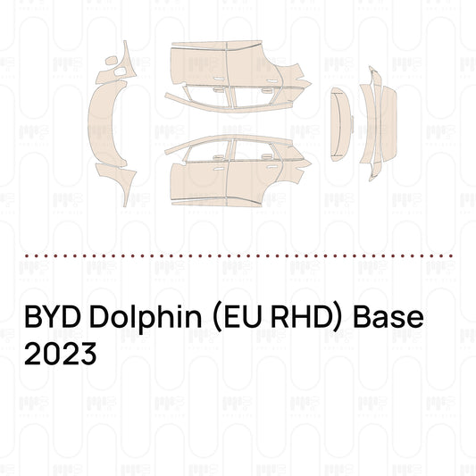 Voorgesneden PPF BYD Dolphin (EU RHD) Base 2023