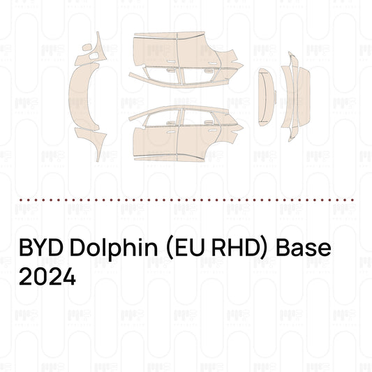 Voorgesneden PPF BYD Dolphin (EU RHD) Base 2024