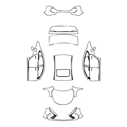 Pre-Cut PPF BYD King (BR) 2024 - PPF-Kits