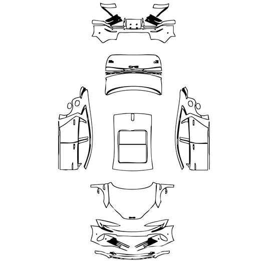 Pre-Cut PPF BYD Seal 07 DM-i 2025 - PPF-Kits