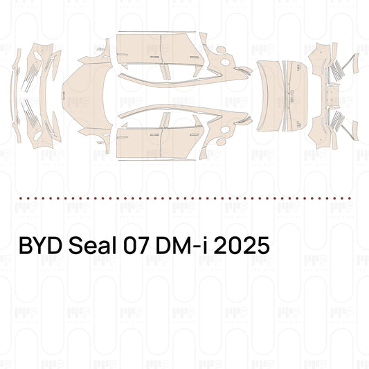 Voorgesneden PPF BYD Seal 07 DM-i 2025