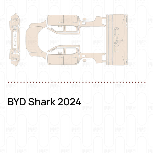 Voorgesneden PPF BYD Shark 2024