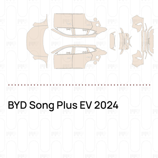Voorgesneden PPF BYD Song Plus EV 2024