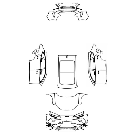 Pre-Cut PPF BYD Song Plus EV 2025 - PPF-Kits
